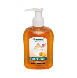Himalaya wellness pure hands sanitizer orange